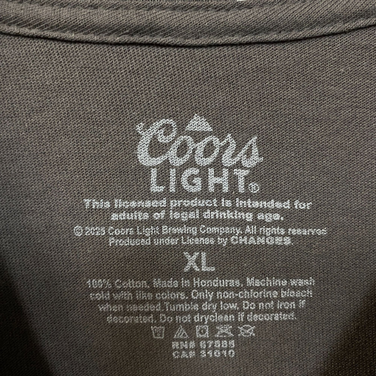 Coors Light Racing 38 Graphic T-Shirt  XL