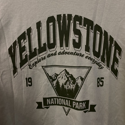 Rebellious One Yellowstone National Park Cropped Graphic Tee Medium