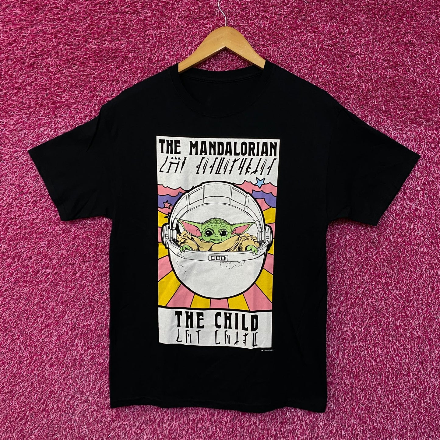 The Mandalorian Tarot Card Tshirt size medium