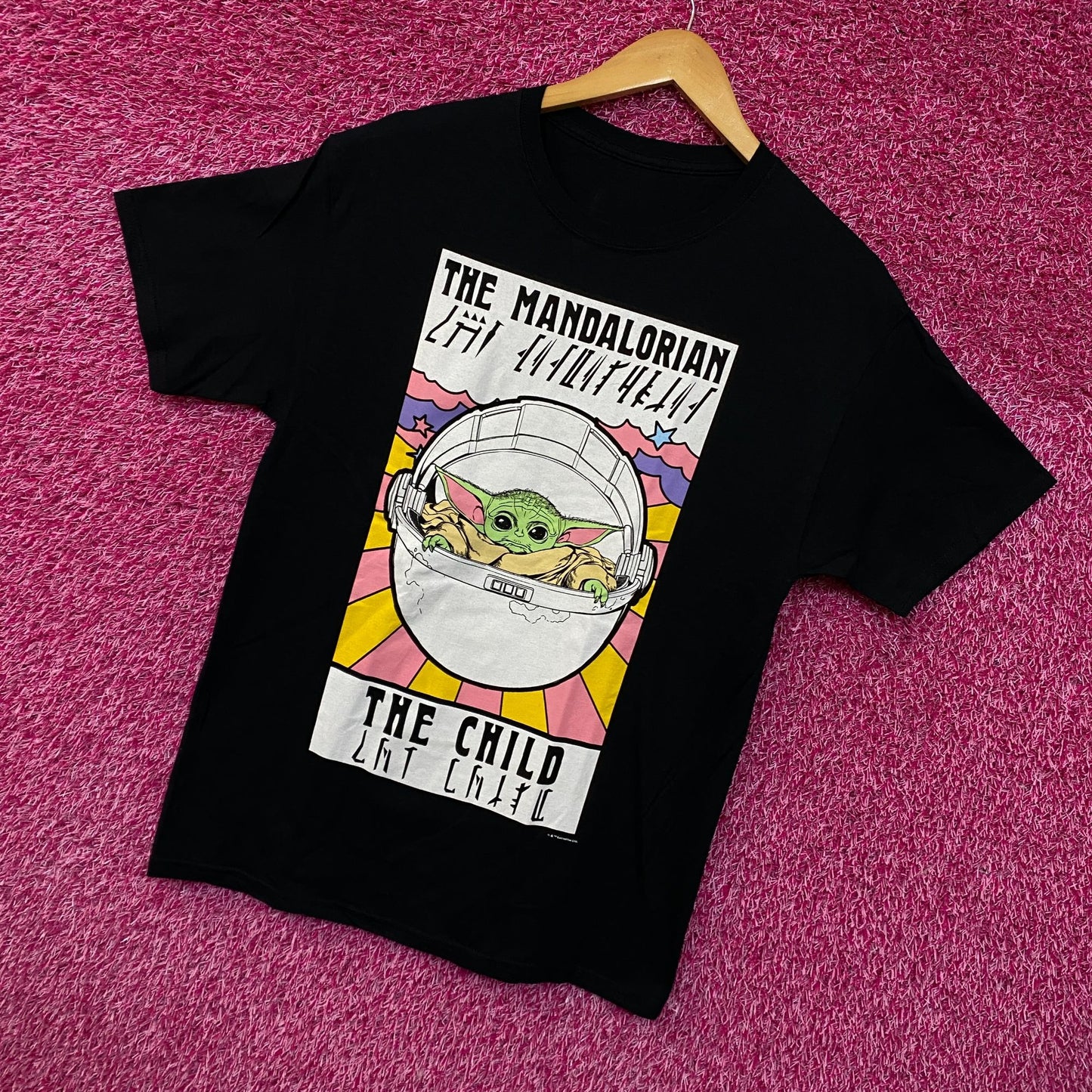 The Mandalorian Tarot Card Tshirt size medium