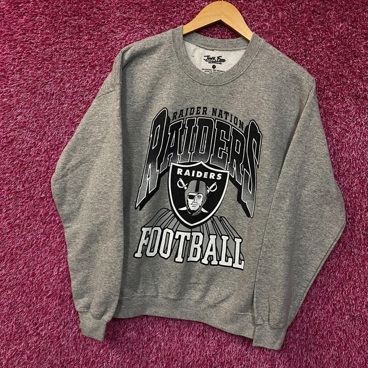 Junk Food Clothing Raiders Flea Market Crewneck Sweatshirt Small