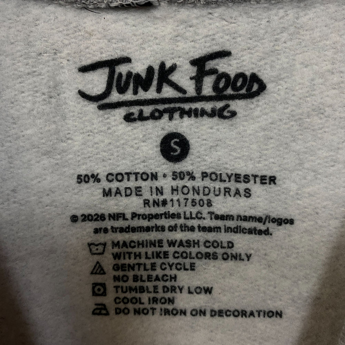 Junk Food Clothing Raiders Flea Market Crewneck Sweatshirt Small
