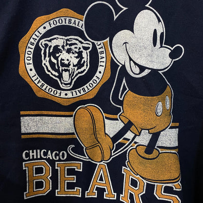 Junk Food Clothing x Disney Chicago Bears Mickey Crewneck Sweatshirt 2XL