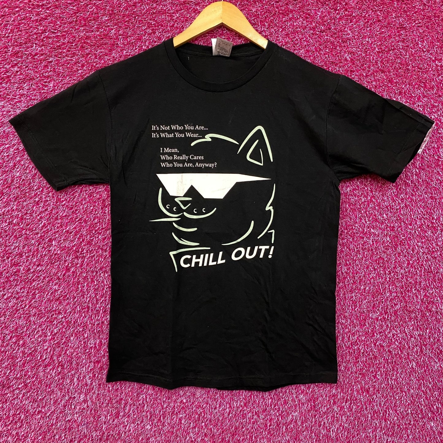 RIPNDIP Chill Out Lord Nermal Graphic Design T-Shirt Medium
