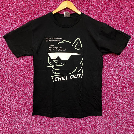 RIPNDIP Chill Out Lord Nermal Graphic Design T-Shirt Medium