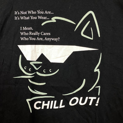 RIPNDIP Chill Out Lord Nermal Graphic Design T-Shirt Medium