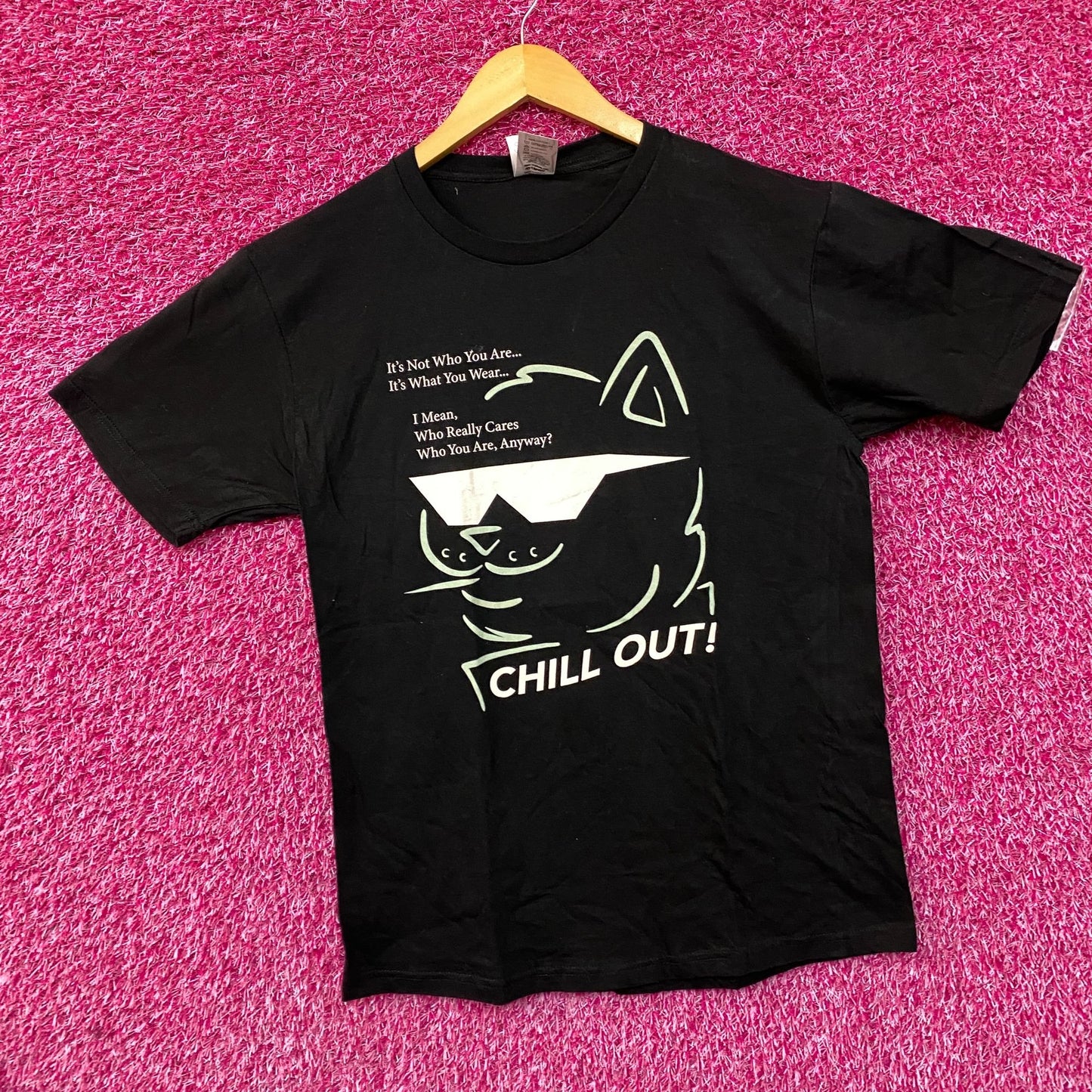 RIPNDIP Chill Out Lord Nermal Graphic Design T-Shirt Medium