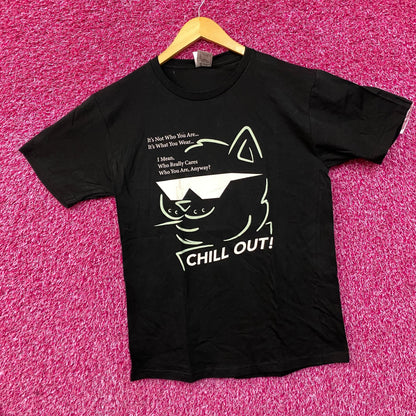 RIPNDIP Chill Out Lord Nermal Graphic Design T-Shirt Medium