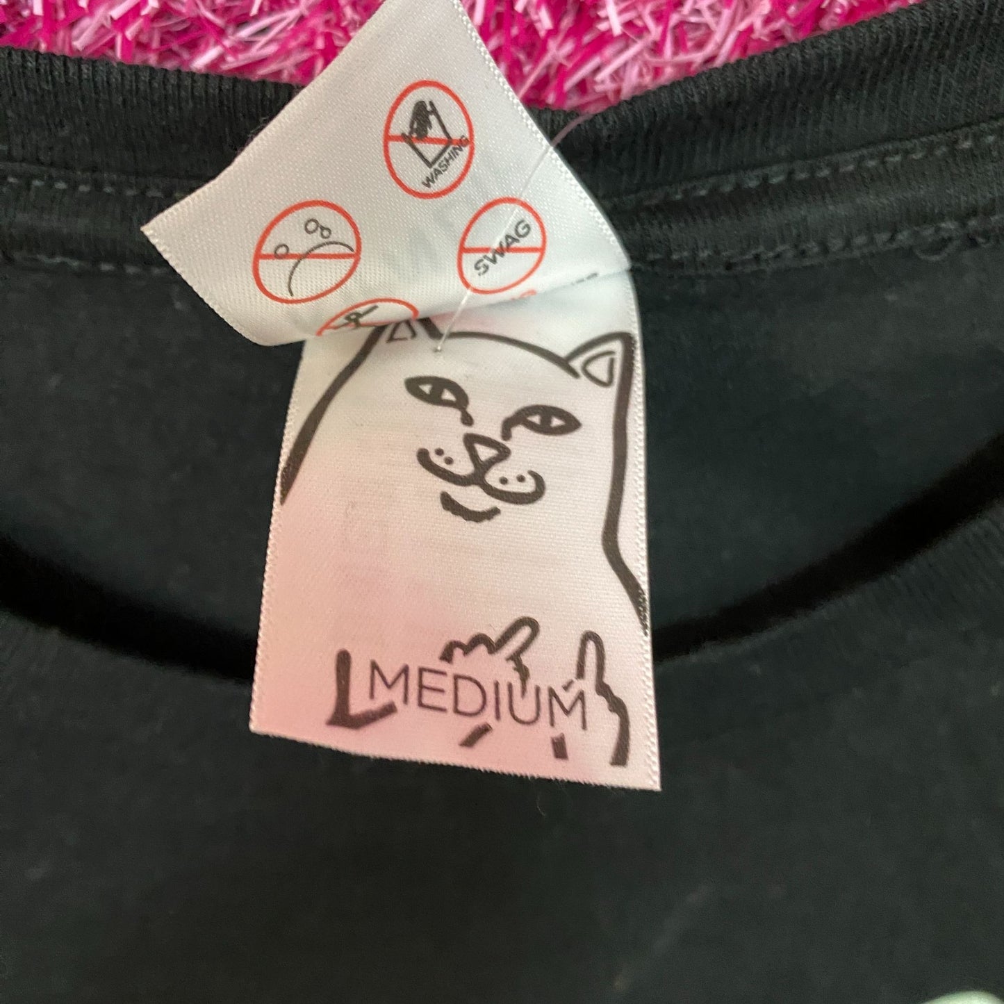 RIPNDIP Chill Out Lord Nermal Graphic Design T-Shirt Medium