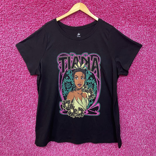 Disney Movie The Princess and the Frog Tiana Portrait T-Shirt 4XL
