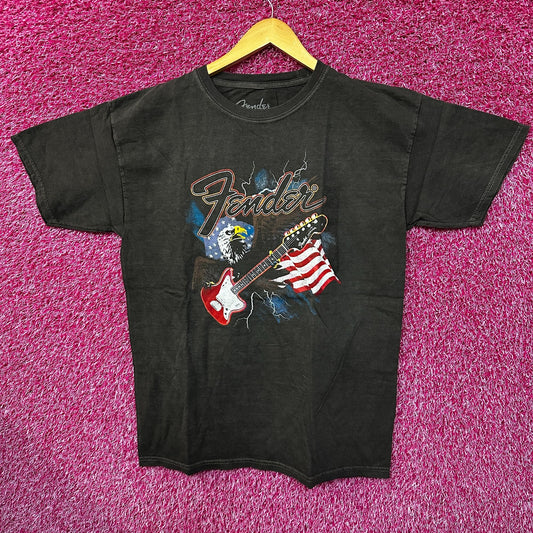 Fender American Electric Guitar Manufacturer Eagle Tee L