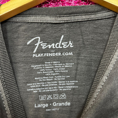 Fender American Electric Guitar Manufacturer Eagle Tee L