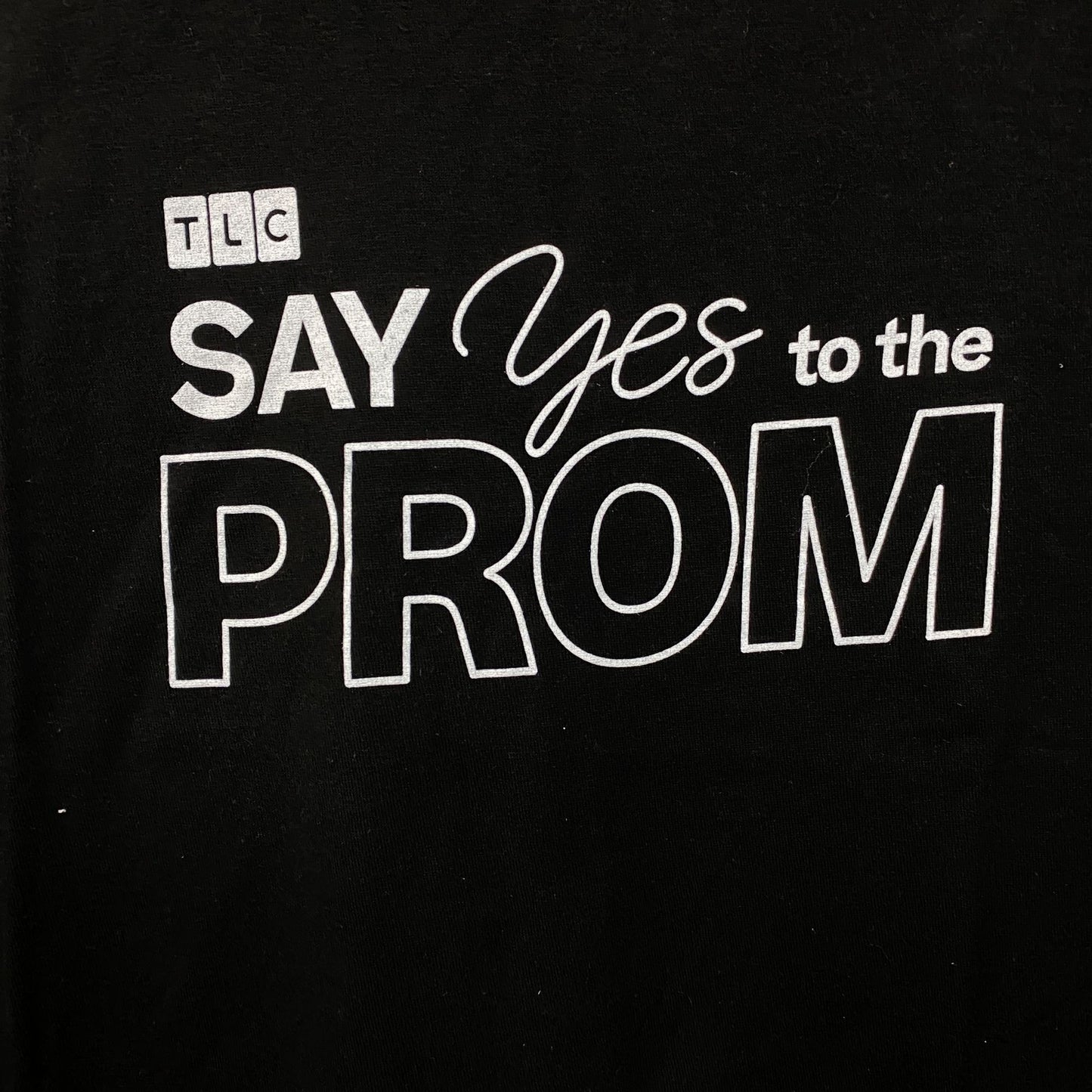 TLC "Say Yes to the Prom" Promotional Graphic T-Shirt XL