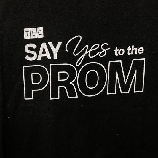 TLC "Say Yes to the Prom" Promotional Graphic T-Shirt XL