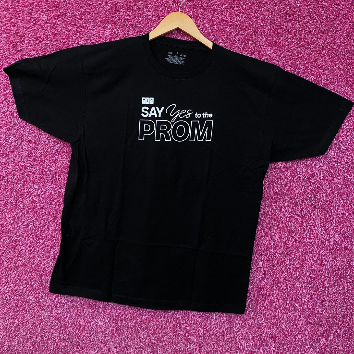 TLC "Say Yes to the Prom" Promotional Graphic T-Shirt XL