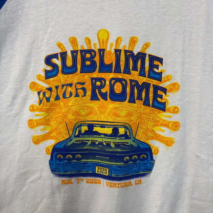 Sublime With Rome Baseball 3/4 Sleeve T-Shirt 2XL