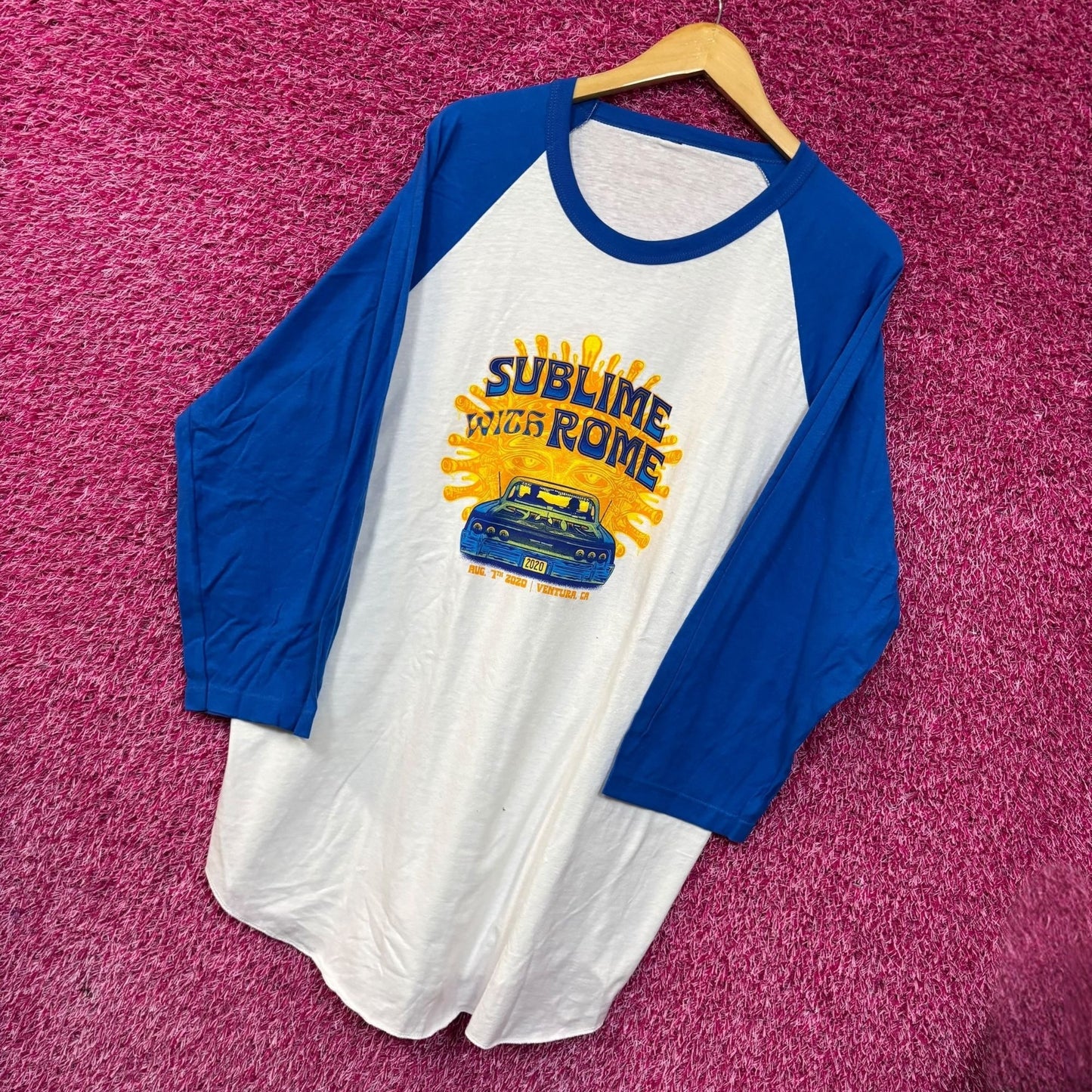 Sublime With Rome Baseball 3/4 Sleeve T-Shirt 2XL