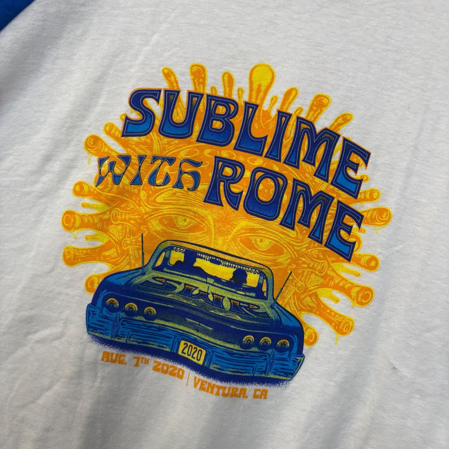 Sublime With Rome Baseball 3/4 Sleeve T-Shirt 2XL