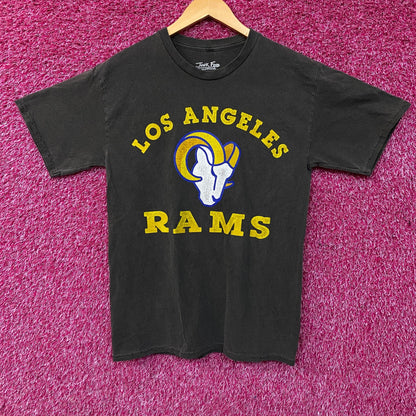 Junk Food Clothing Los Angeles Rams Graphic T-Shirt Small