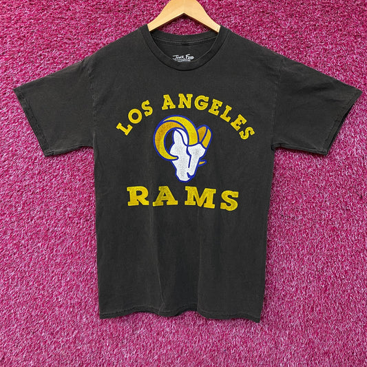 Junk Food Clothing Los Angeles Rams Graphic T-Shirt Small