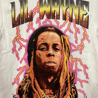 Reason Lil Wayne A Milli Lightning White T-Shirt Small