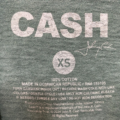 Johnny Cash Walk the Line Country T-Shirt Extra Small