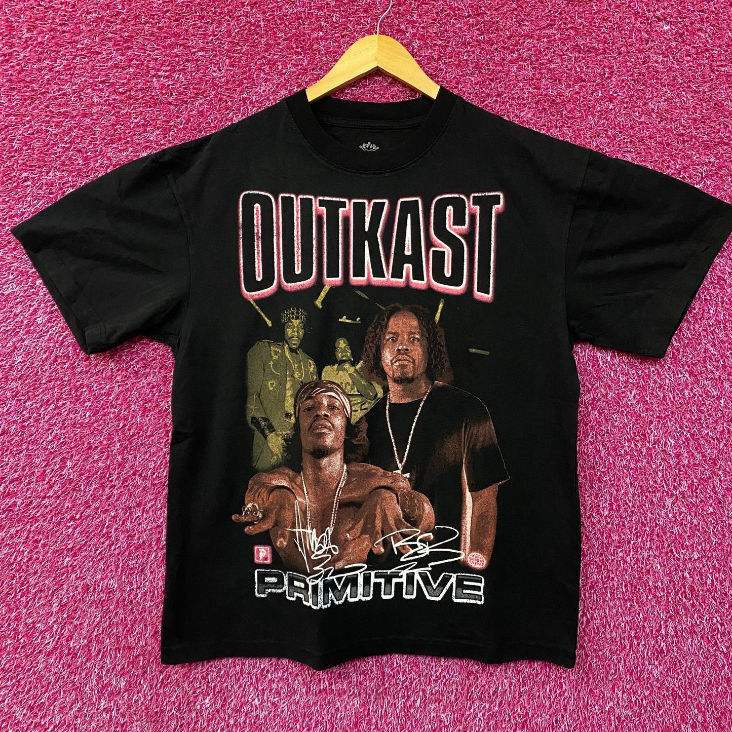 Outkast Primitive Collab Rap Tshirt size Large