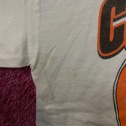 Junk Food Clothing NFL Cleveland Browns Throwback Helmet T-Shirt Medium