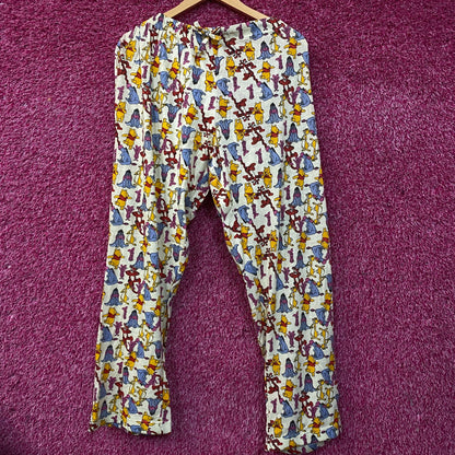 Disney Winnie The Pooh and Friends Yellow Lounge Pajama Pants 3XL