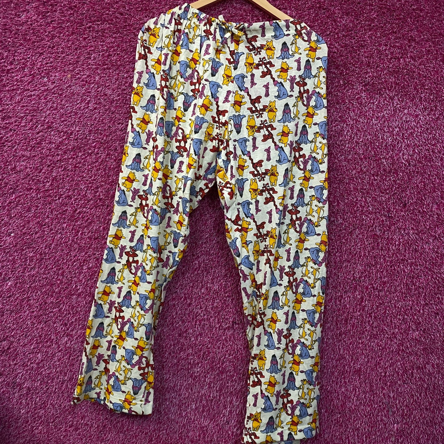 Disney Winnie The Pooh and Friends Yellow Lounge Pajama Pants 3XL