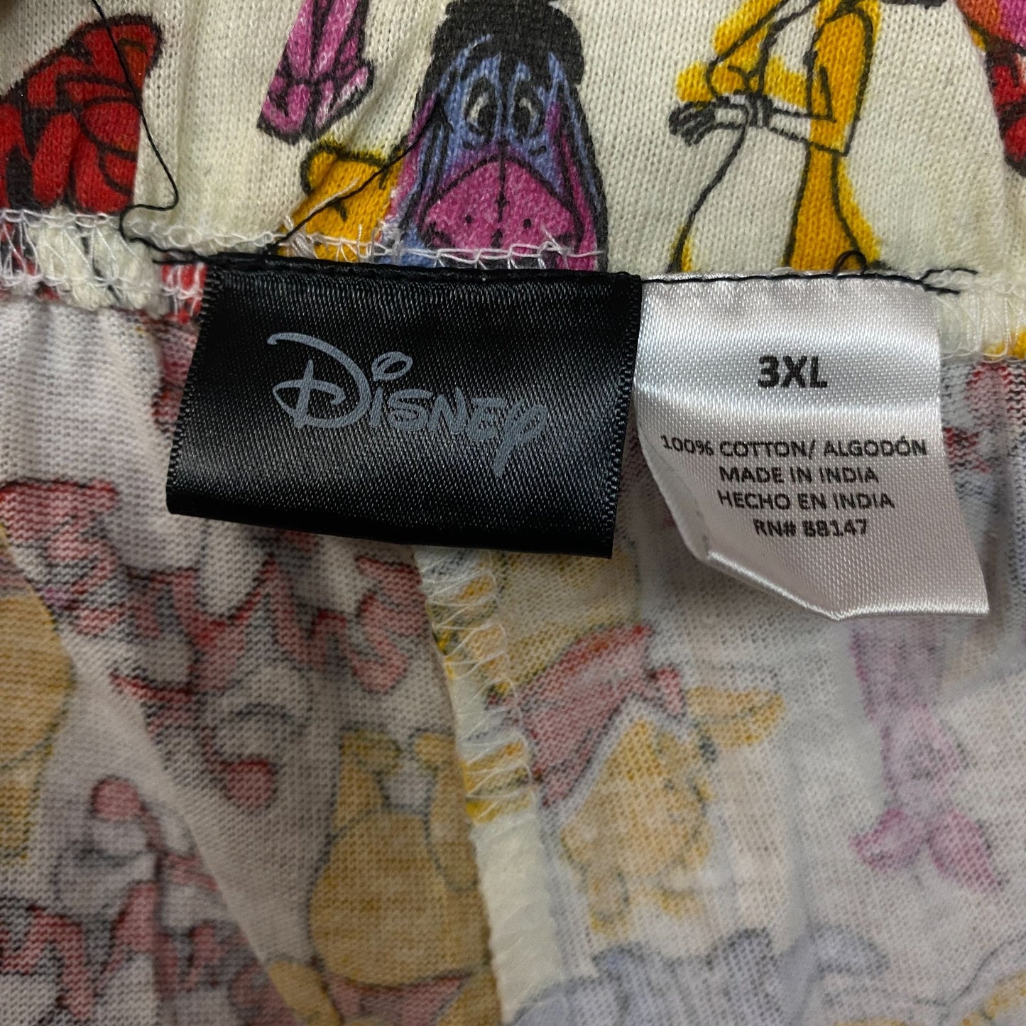 Disney Winnie The Pooh and Friends Yellow Lounge Pajama Pants 3XL