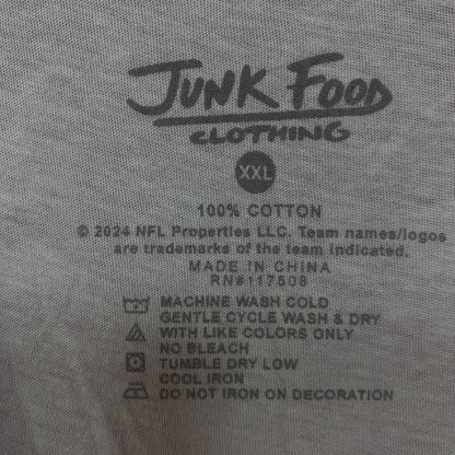 Junk Food Clothing NFL Buffalo Bills Cropped Sleeveless T-Shirt 2XL