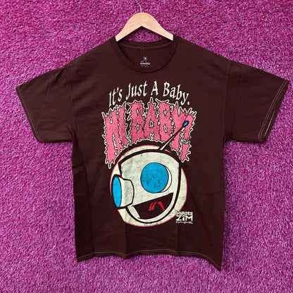 Invader Zim GIR Hi Baby Graphic T-Shirt Medium