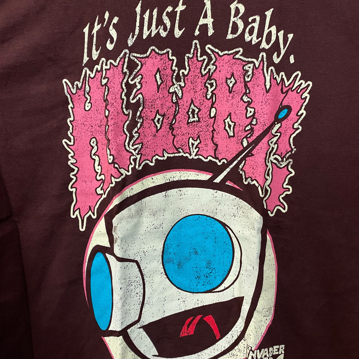 Invader Zim GIR Hi Baby Graphic T-Shirt Medium