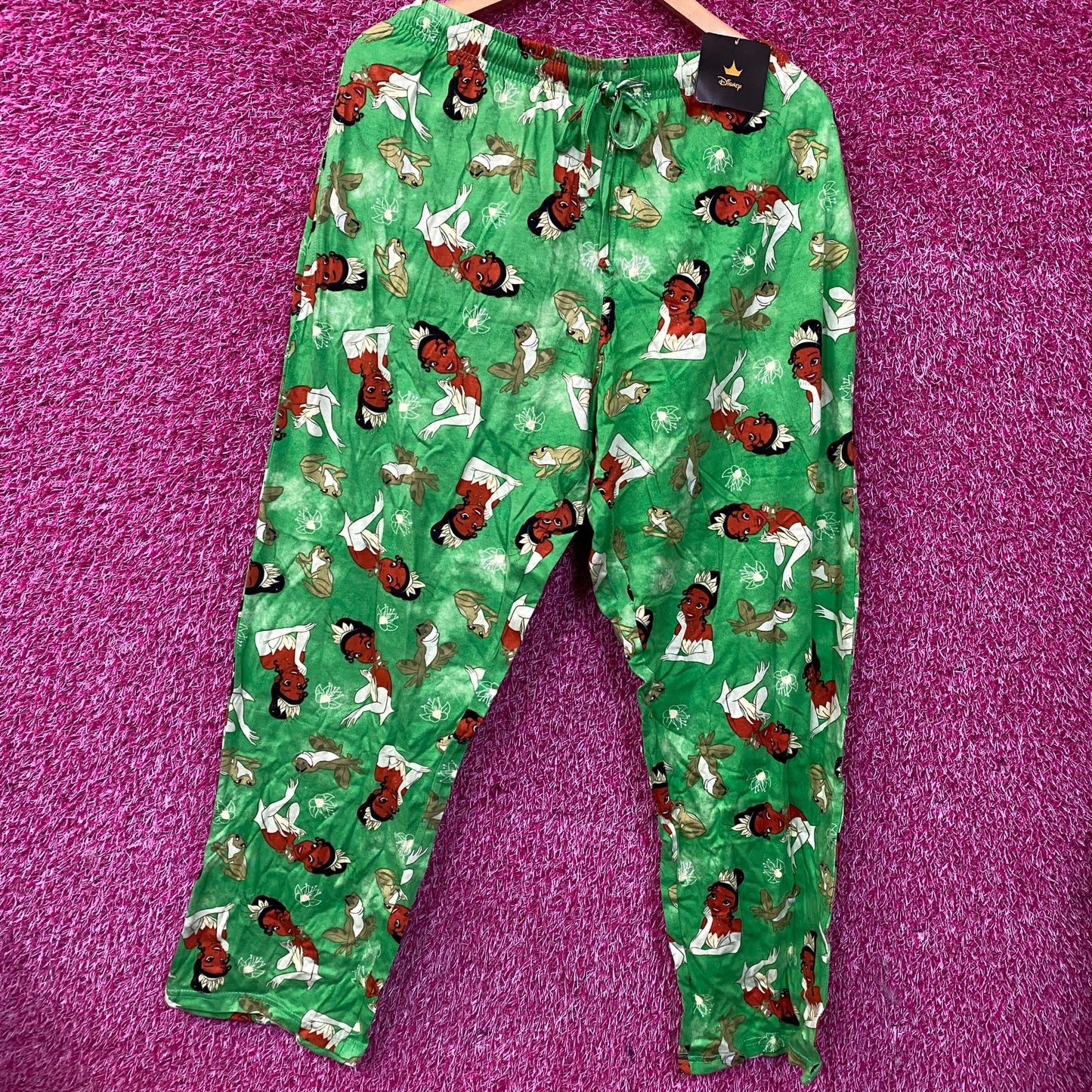 Disney The Princess and the Frog Tiana Pajama Lounge Pants Size 0