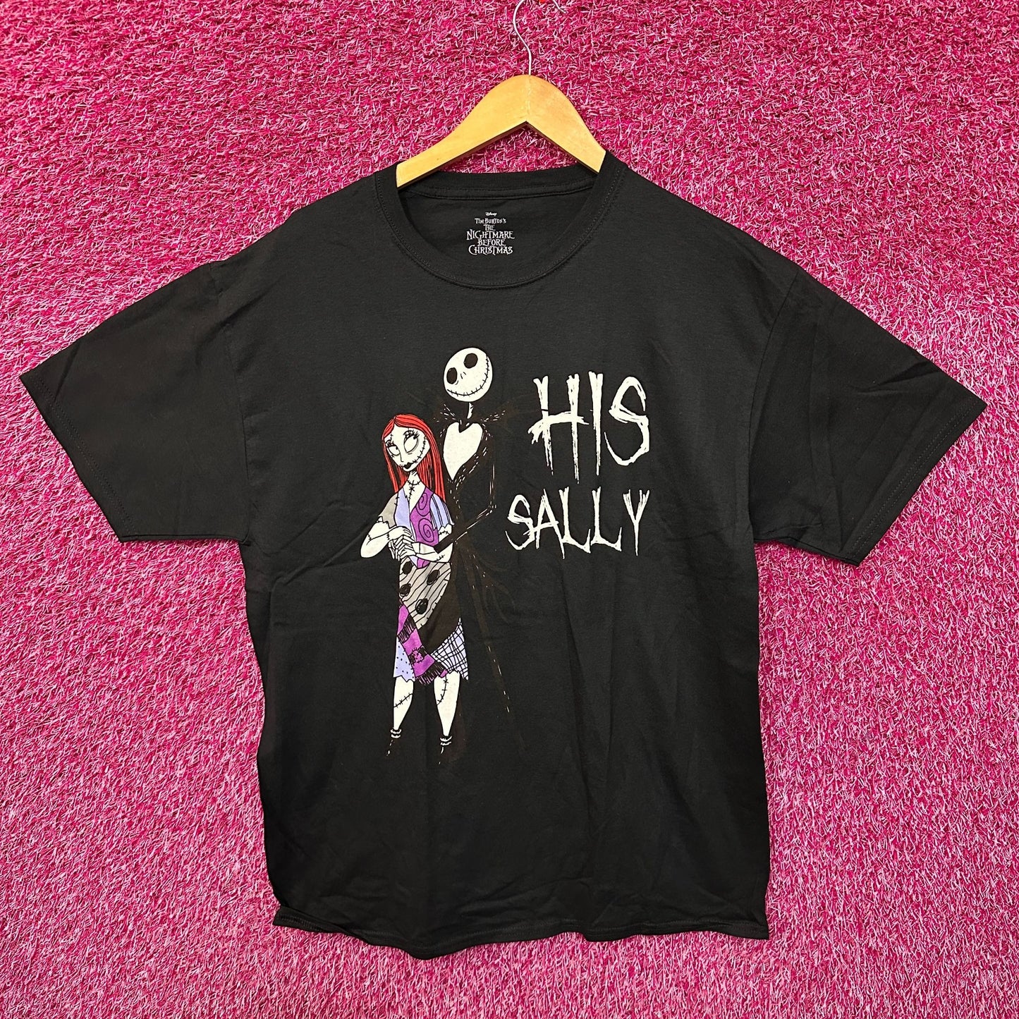 Nightmare Before Christmas His Sally Disney Her Couple Tee L