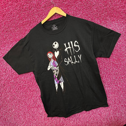 Nightmare Before Christmas His Sally Disney Her Couple Tee L