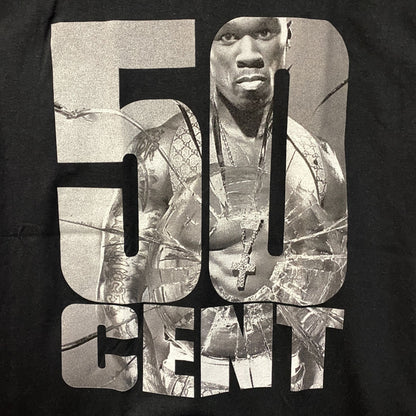 50 Cent Get Rich or Die Tryin' Graphic Design T-Shirt Medium