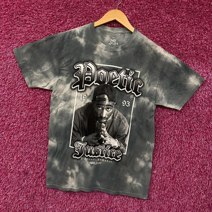 Tupac Shakur Poetic Justice Graphic T-Shirt Medium