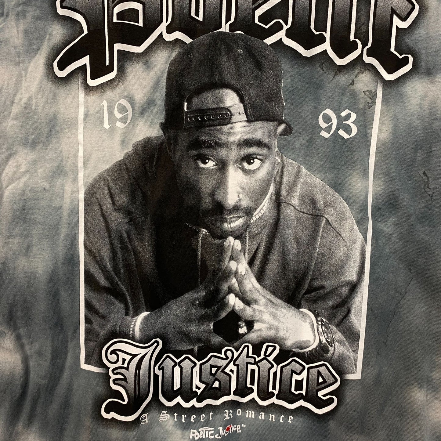 Tupac Shakur Poetic Justice Graphic T-Shirt Medium