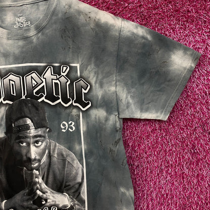 Tupac Shakur Poetic Justice Graphic T-Shirt Medium