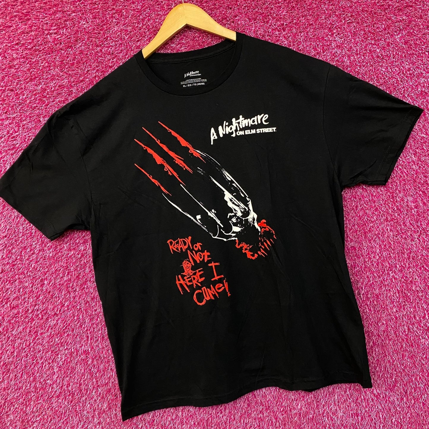A Nightmare on Elm Street Ready or Not Graphic T-Shirt XL