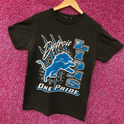Junk Food Clothing Detroit Lions "One Pride" Vintage-Style T-Shirt Small