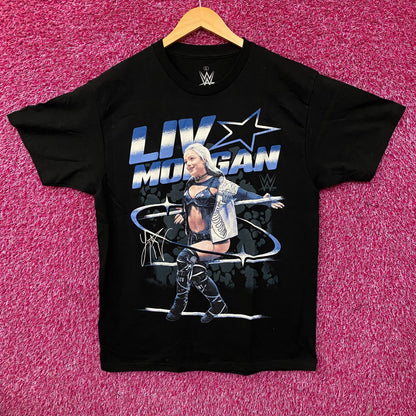 WWE Liv Morgan Star Ring Graphic T-Shirt Large