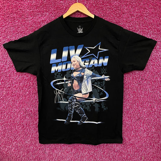 WWE Liv Morgan Star Ring Graphic T-Shirt Large