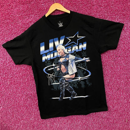 WWE Liv Morgan Star Ring Graphic T-Shirt Large