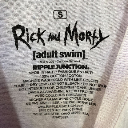 Adult Swim Rick & Morty Mutated Graphic Design T-Shirt Small
