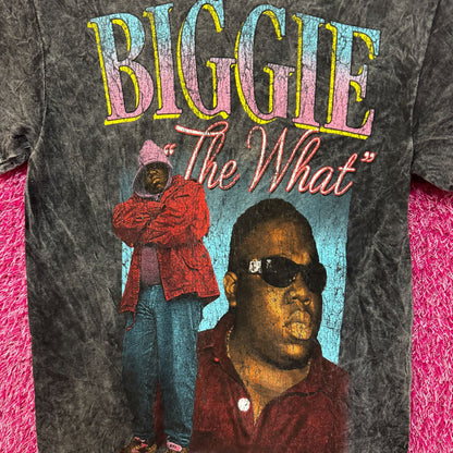 Biggie Smalls The What mineral wash shirt size small