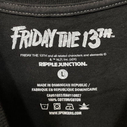 Ripple Junction "Friday the 13th" Jason Voorhees Horror Graphic T-Shirt Large
