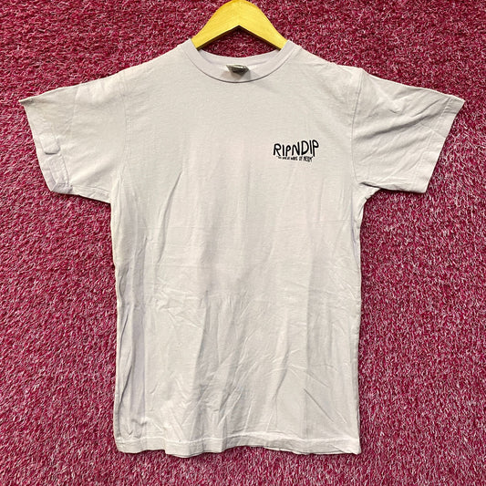 RIPNDIP Great Wave Lord Nermal Graphic Design T-Shirt Small